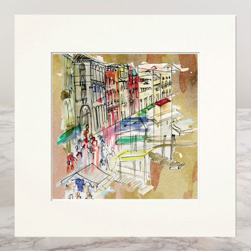 Venice Mounted Print