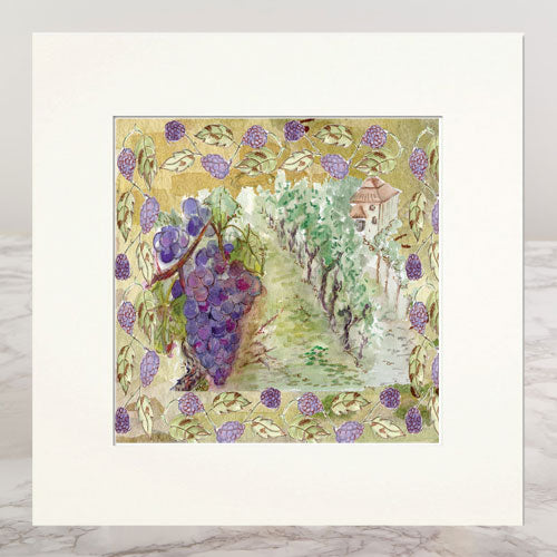 The Vineyard Mounted Print