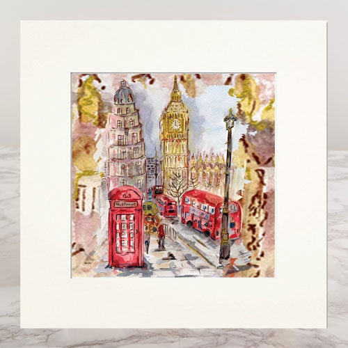 Big Ben Mounted Print