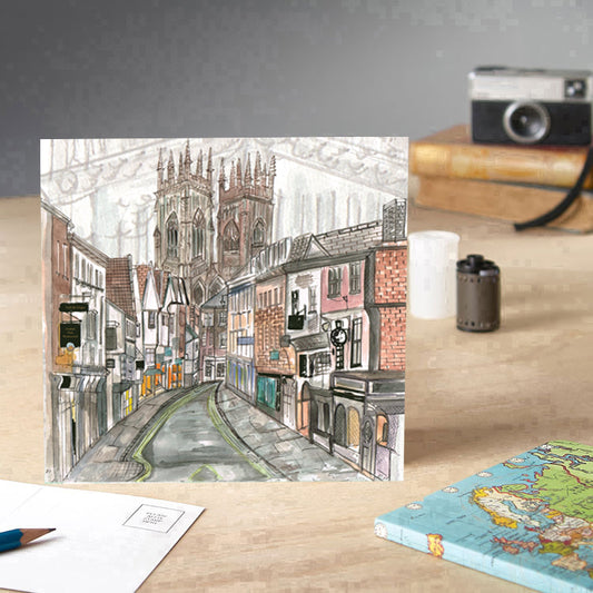 York Minster Greeting Card - Pack of 6
