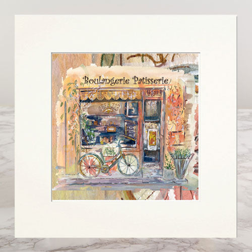 Patisserie Mounted Print