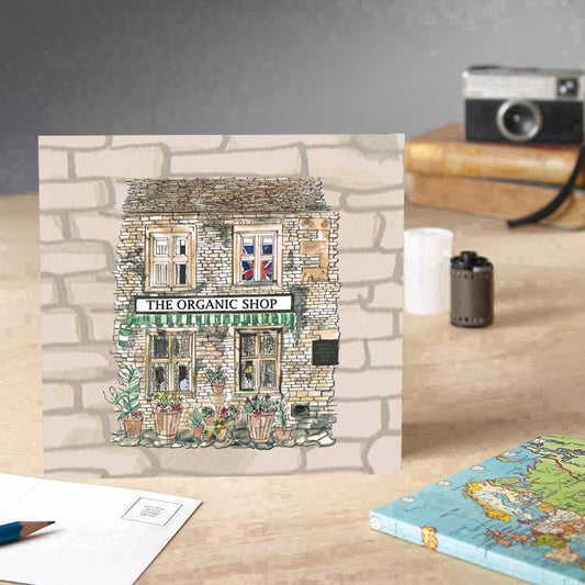 The Organic Shop Greeting Card - Pack of 6