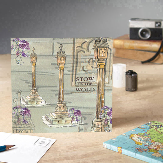 The Market Cross Greeting Card - Pack of 6