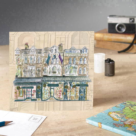 Woods Fine Linen Greeting Card - Pack of 6