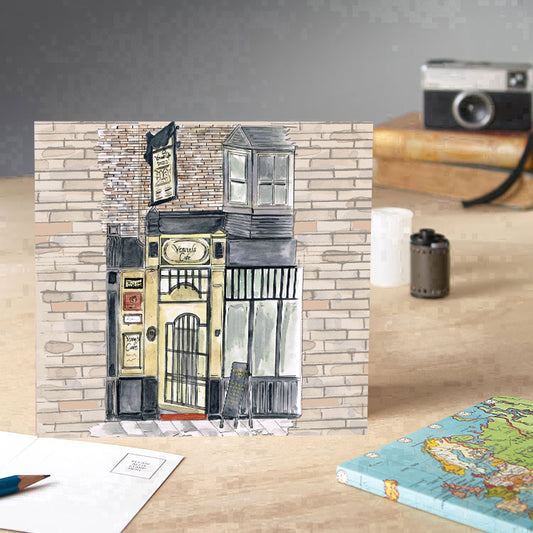 Vennels Coffee Shop Greeting Card - Pack of 6