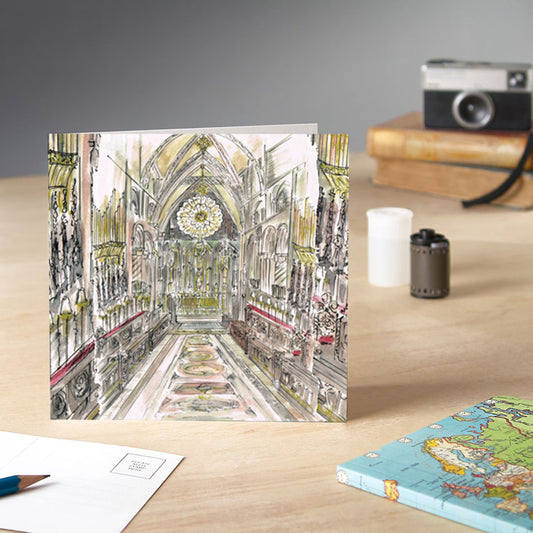 Durham Choir Point Greeting Card - Pack of 6