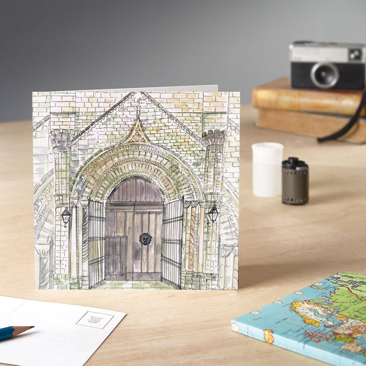 Durham Cathedral North Point Greeting Card - Pack of 6