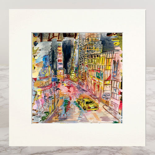 New York City Mounted Print