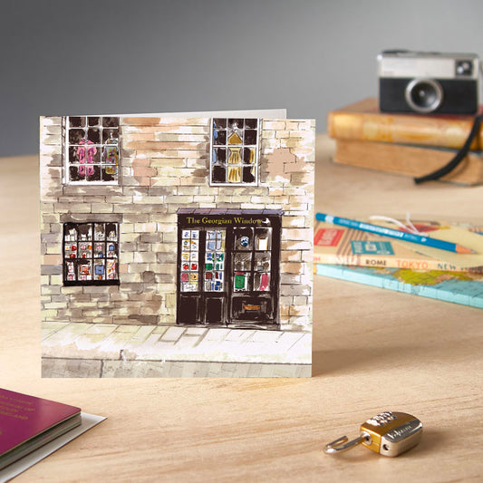 The Georgian Window Greeting Card - Pack of 6