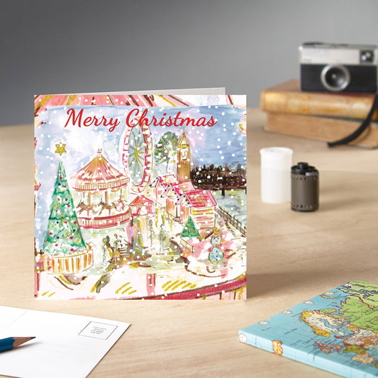 Christmas Markets Card - Pack of 6