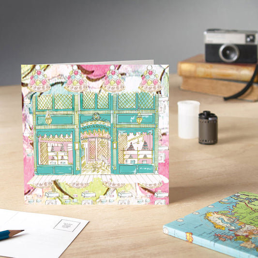 Laduree Inspired Greetings Card - Pack of 6