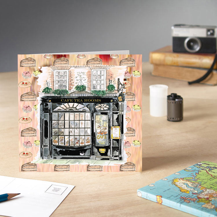 Bettys Tea Rooms inspired Greetings Card - Pack of 6