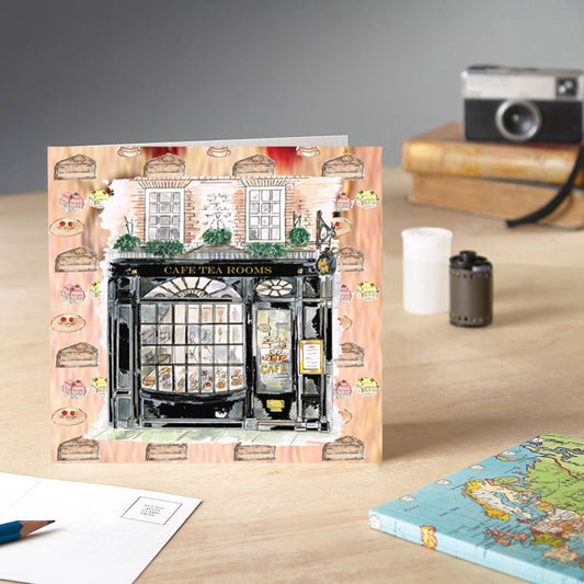 Bettys Tea Rooms inspired Greetings Card - Pack of 6