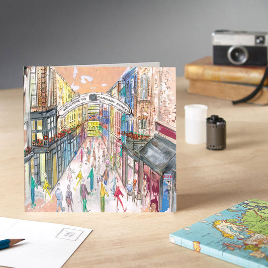Carnaby Street Greetings Card - Pack of 6