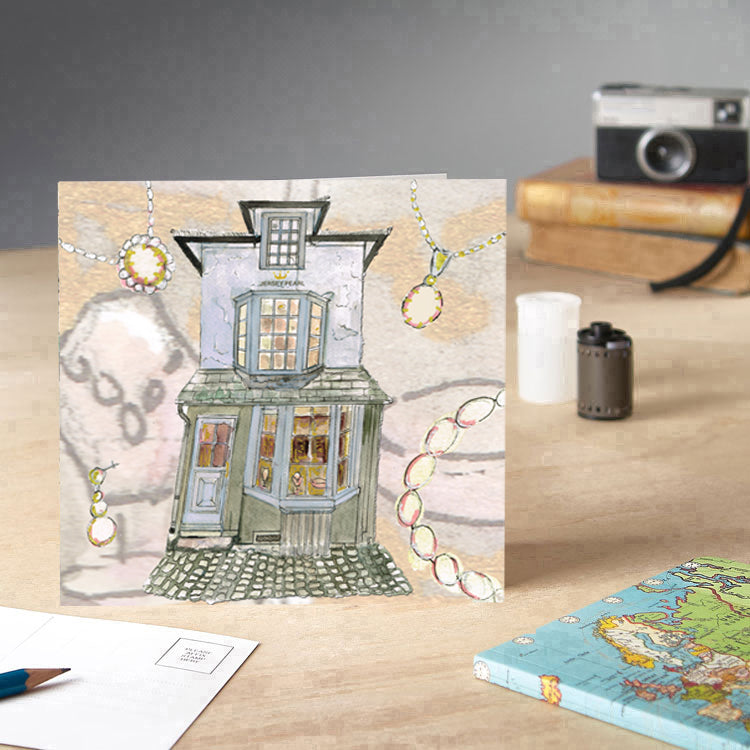 Windsor Jersey Pearl Greetings Card - Pack of 6