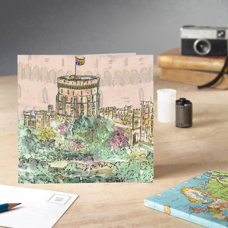 Windsor Castle Greetings Card - Pack of 6