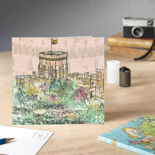 Windsor Castle Greetings Card - Pack of 6