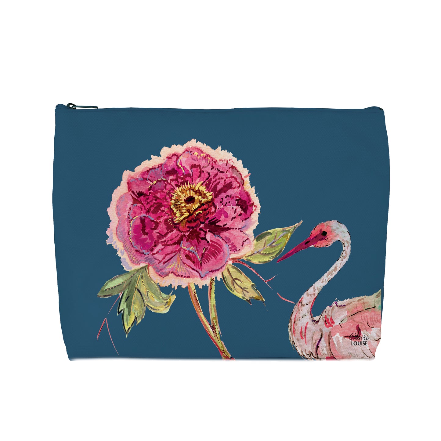 Teal Serendipity Cosmetic Bag