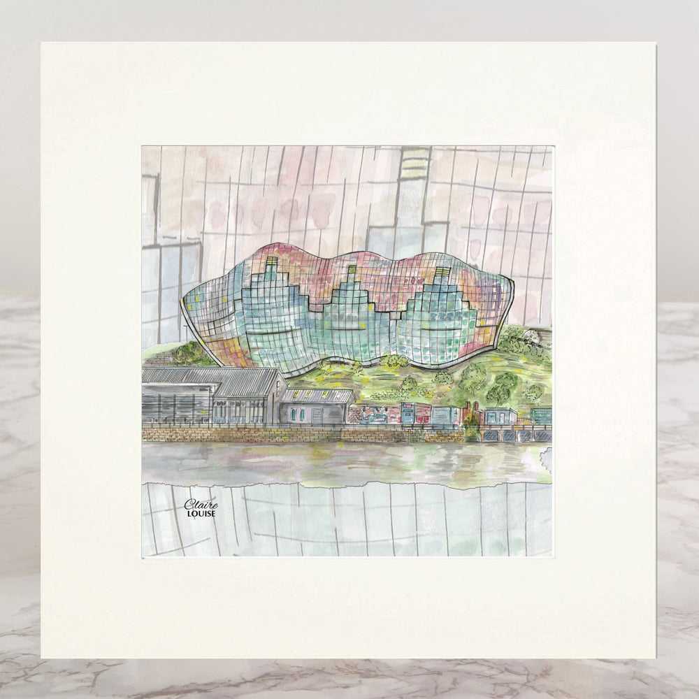 The Glasshouse International Centre for Music Mounted Print