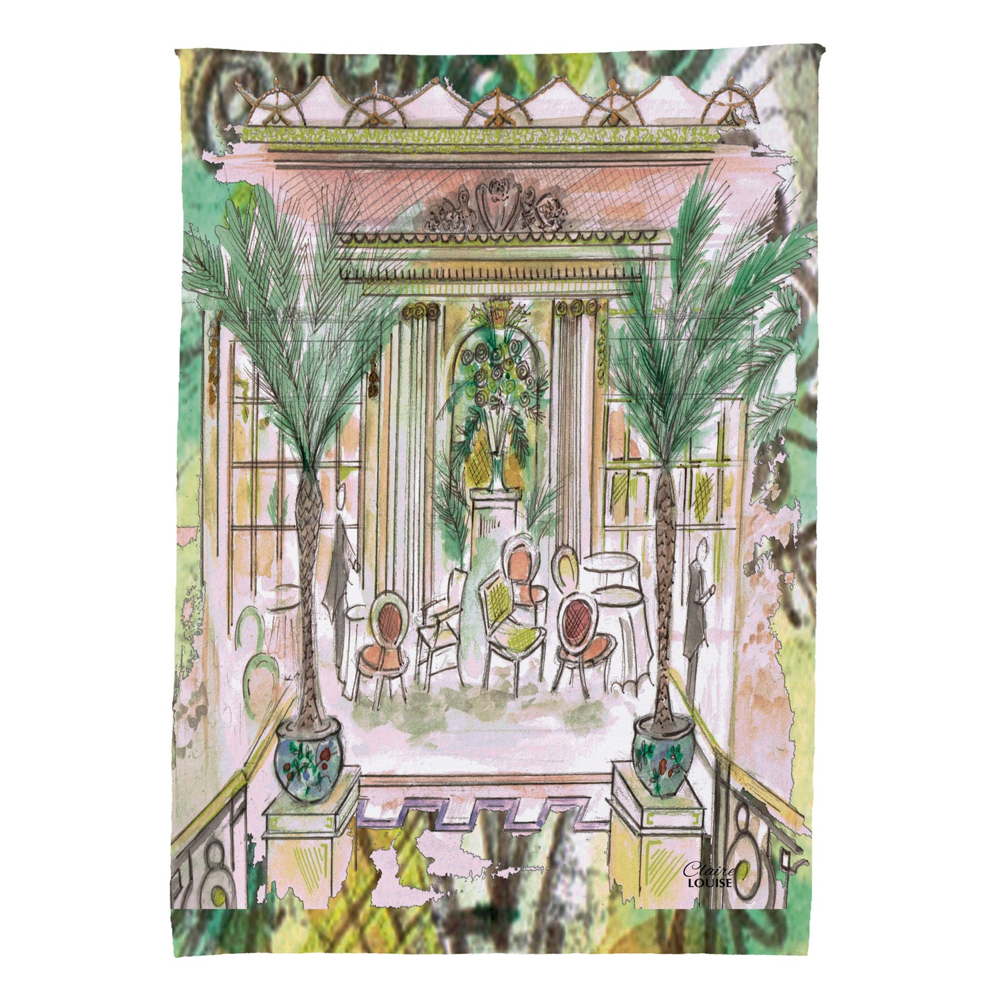 Afternoon Tea At The Ritz Blanket
