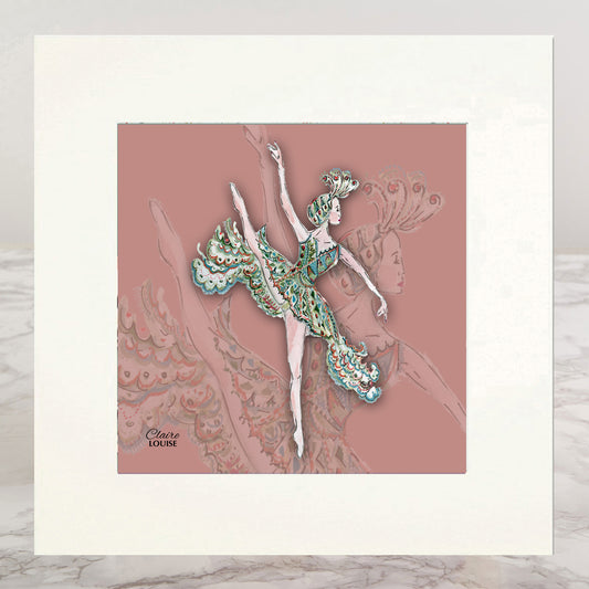 The Royal Ballet Mounted Print
