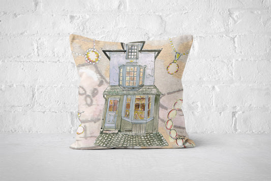 Windsor Jersey Pearl Cushion