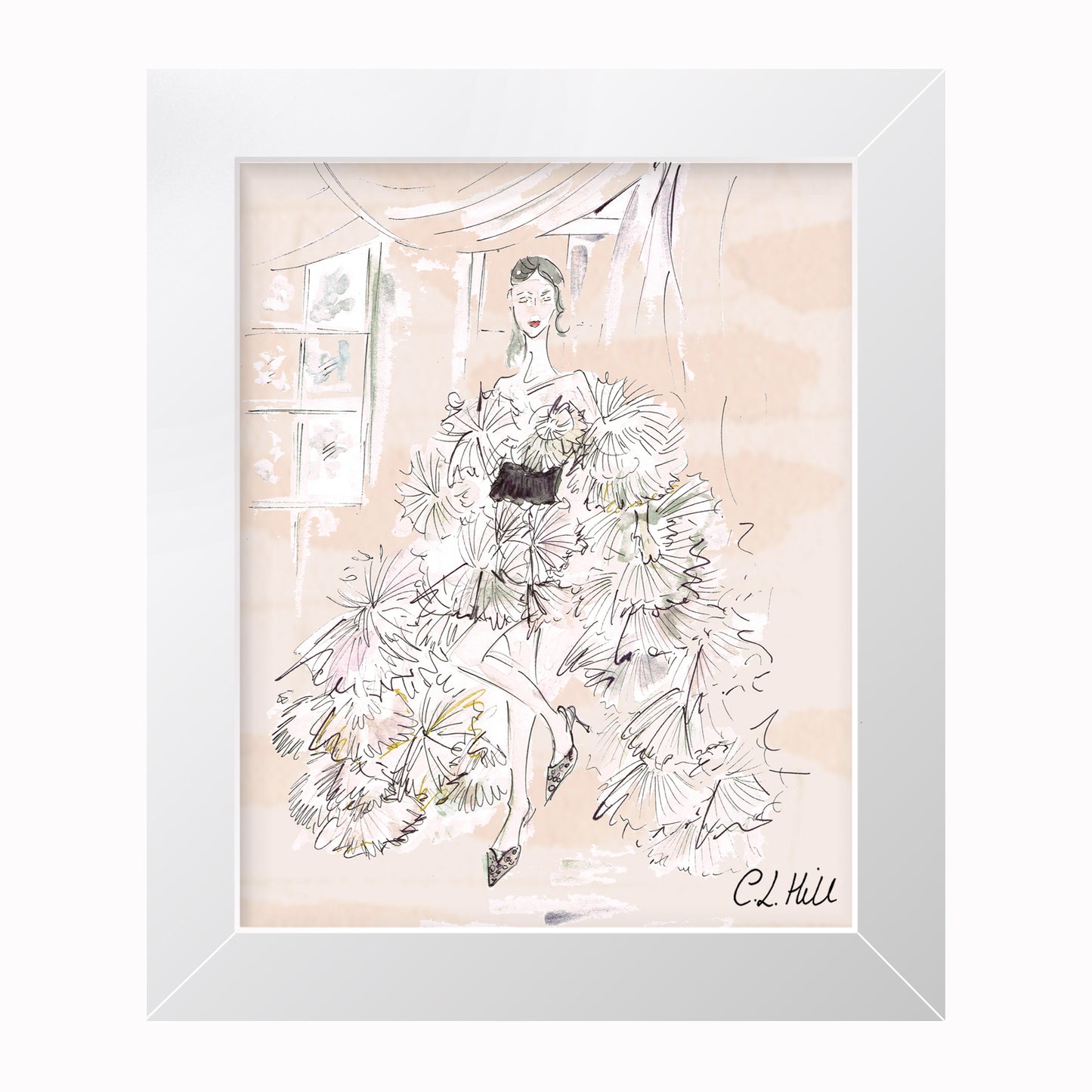 Original Couture Wedding Day Paintings