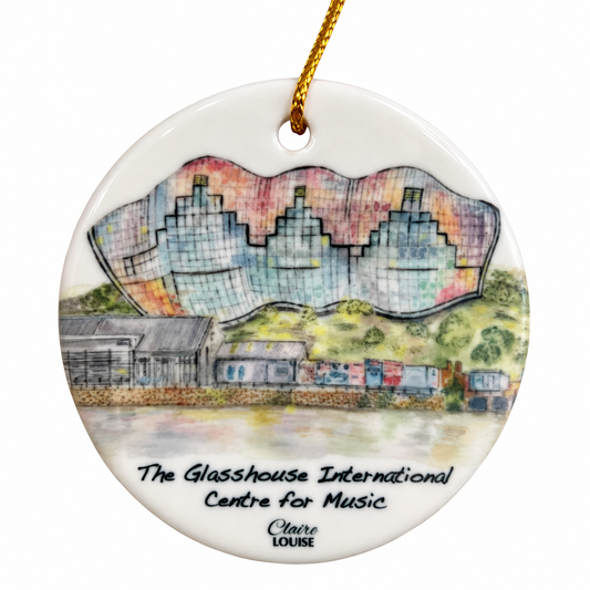 The Glasshouse Fine Bone China Hanging Ornament
