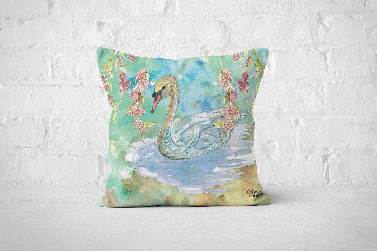 The Swan Garden Cushion