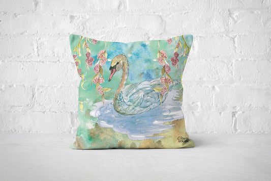 The Swan Garden Cushion