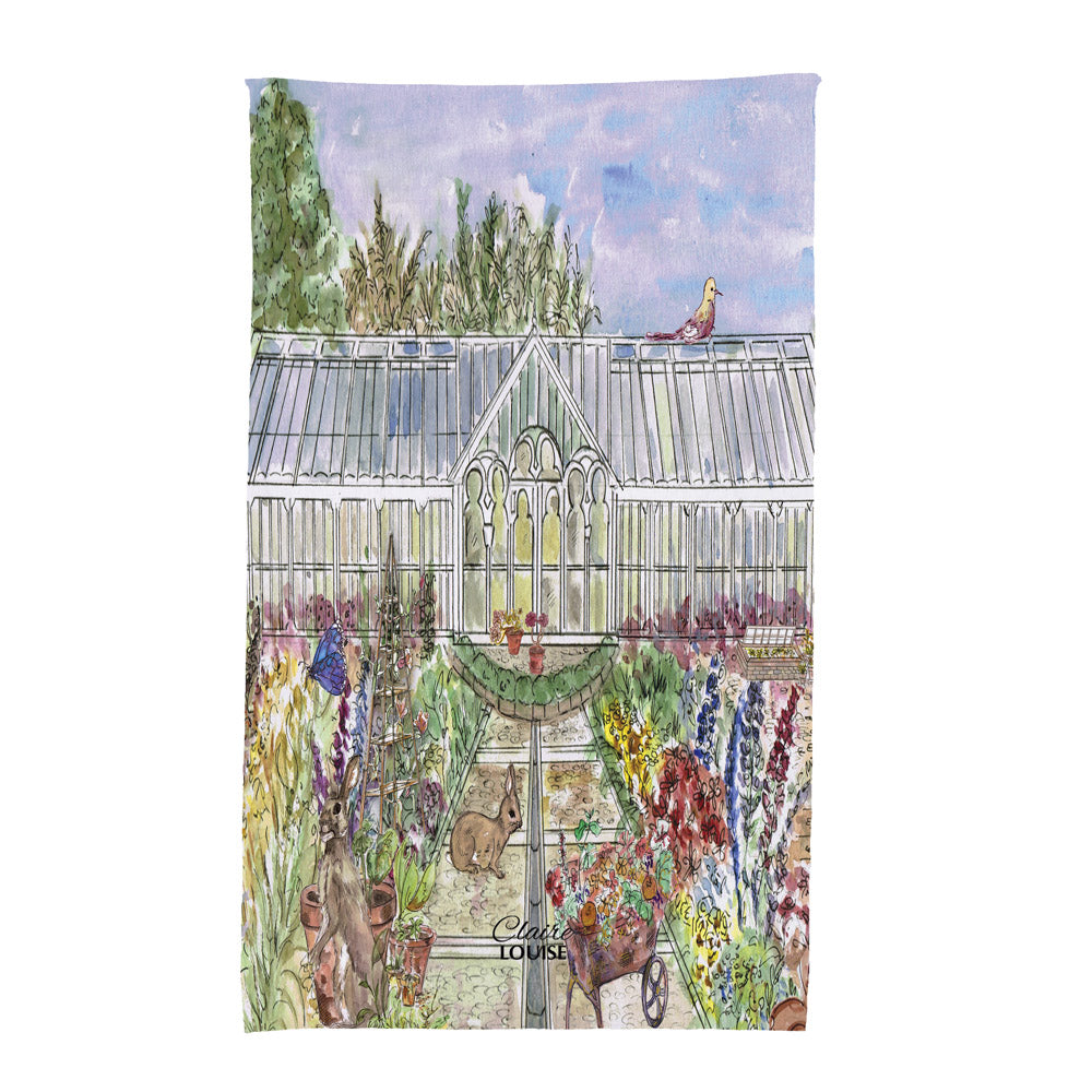 The Glasshouse Tea Towel