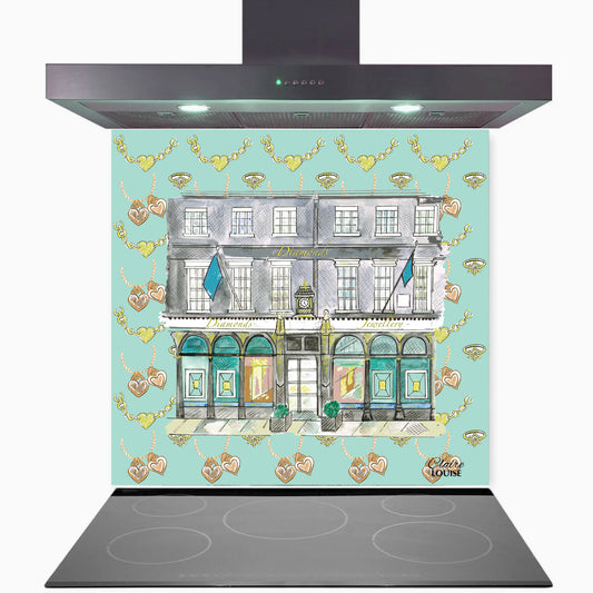 Tiffany Kitchen Glass Splashback