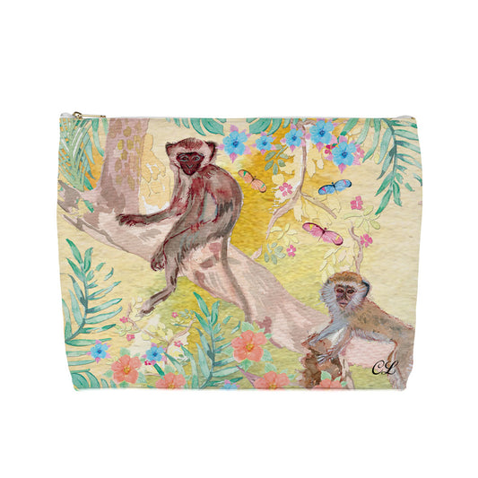 Monkey Cosmetic Bag