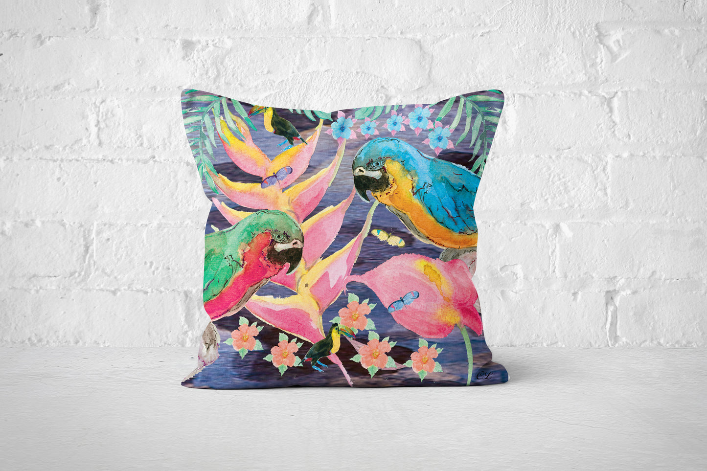Parrot Cushion