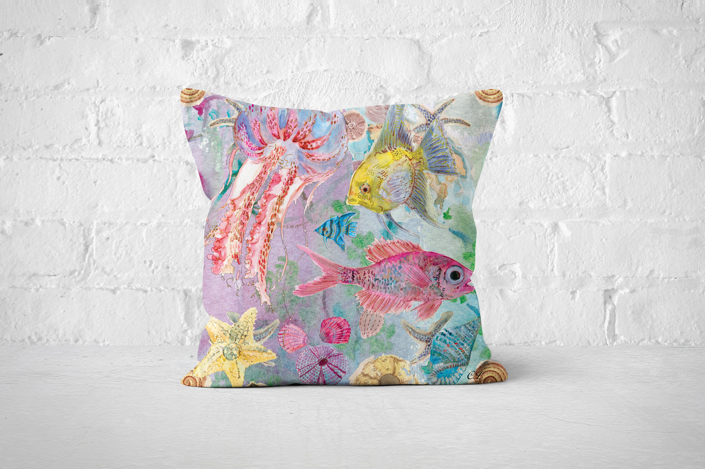 Tropical Fish Cushion