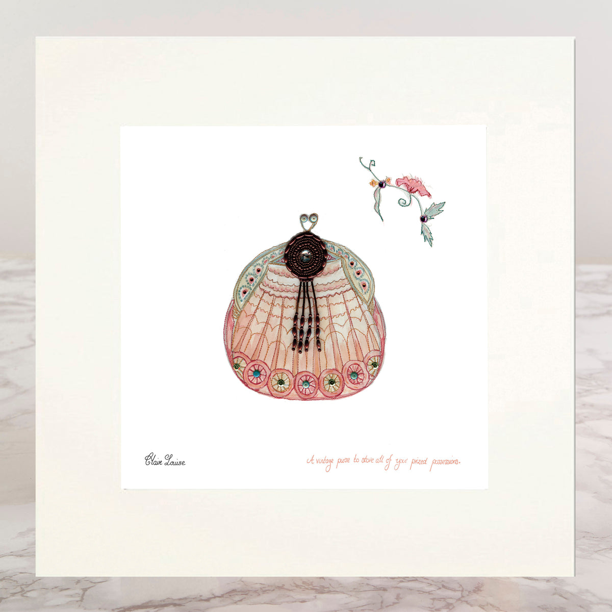 Un millesime Sac Mounted Print