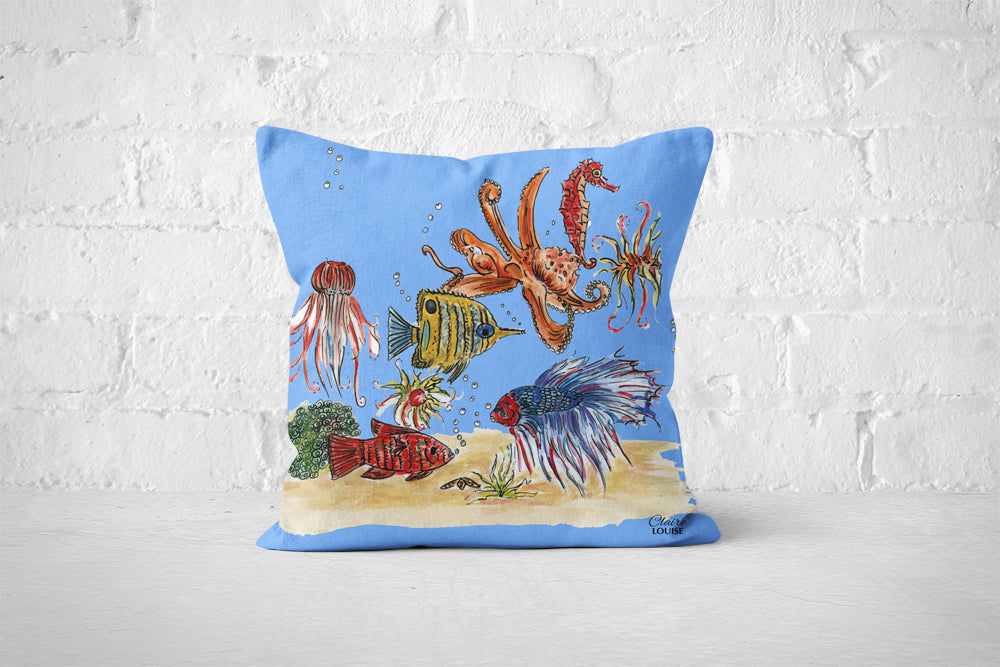 Children's Under The Sea Cushion