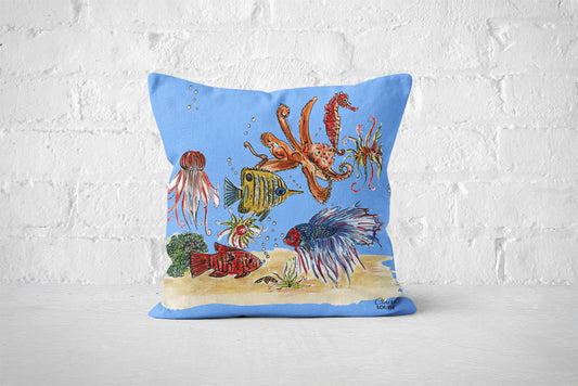 Children's Under The Sea Cushion