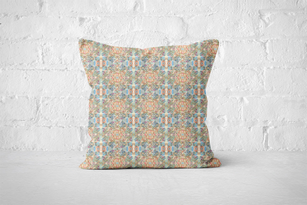 Classical Antique Ivory Buff Cushion