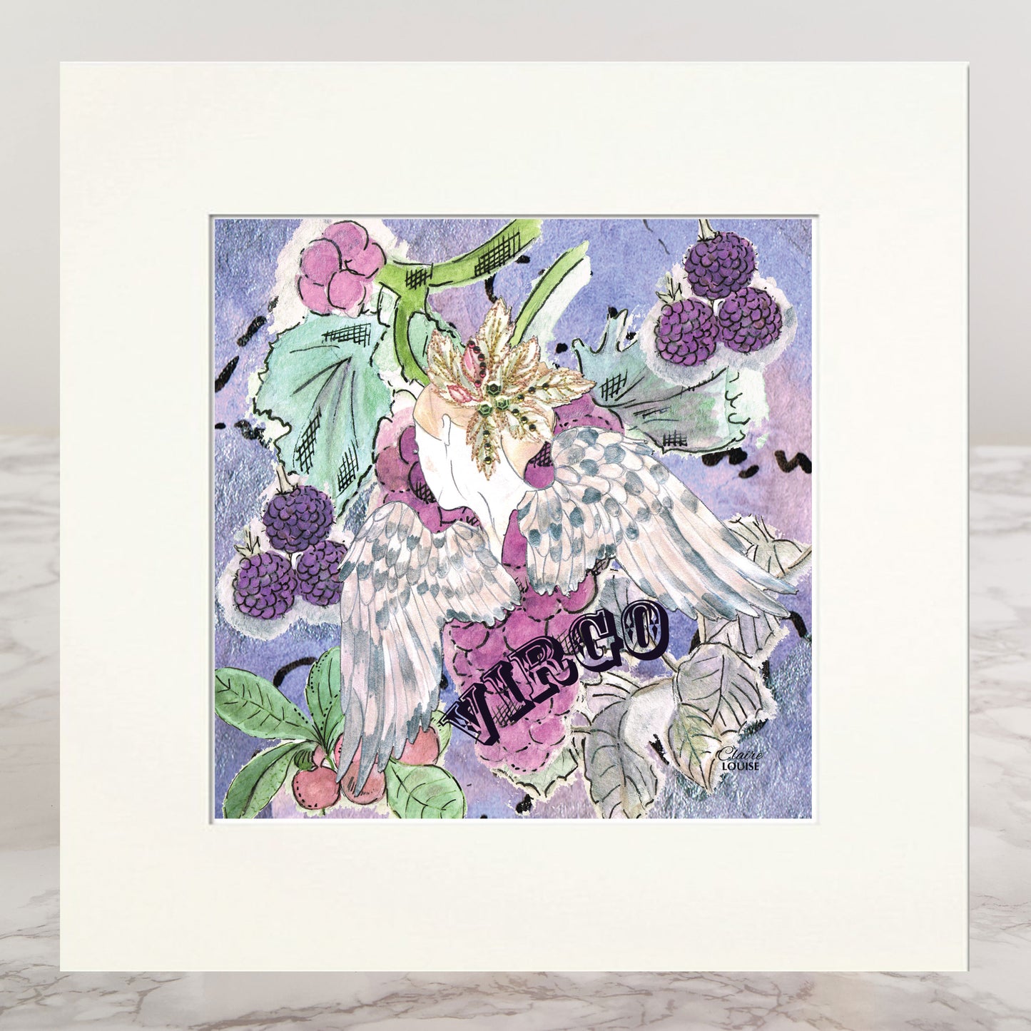 Virgo Mounted Print