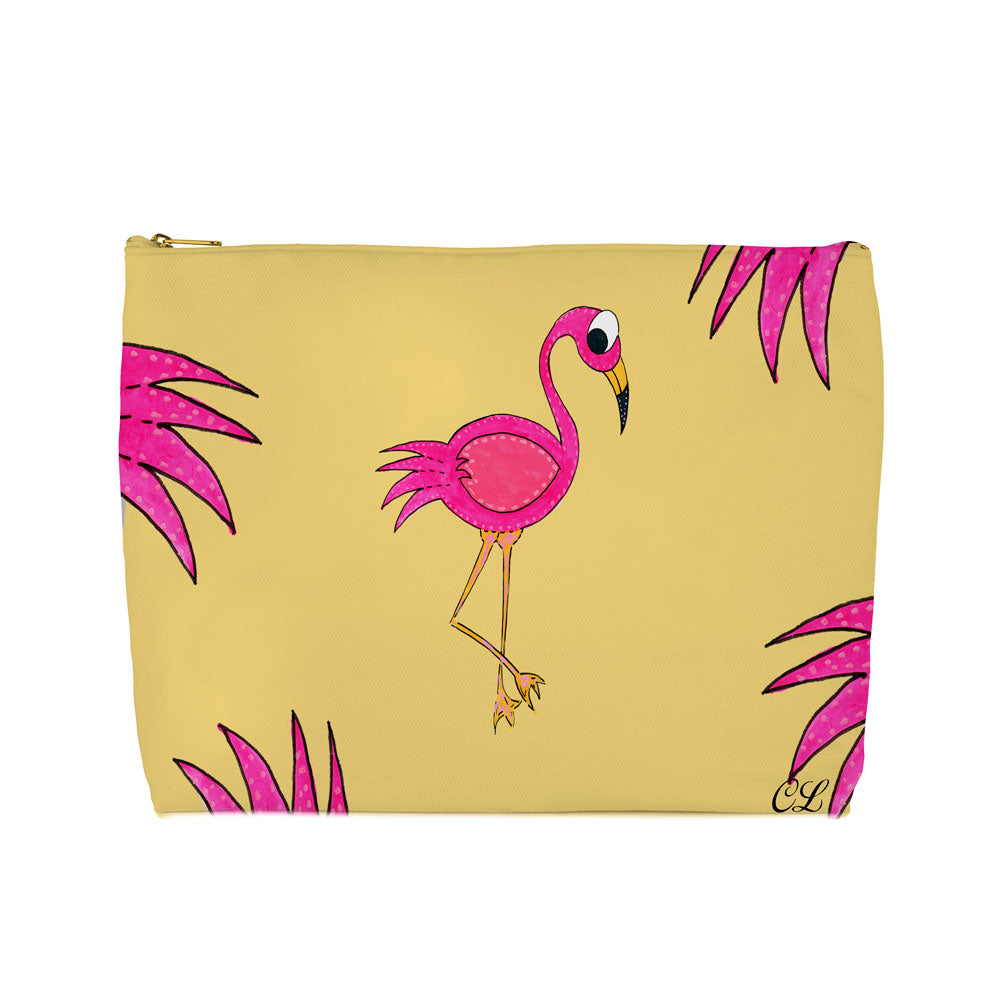 Flamingo Cosmetic Bag