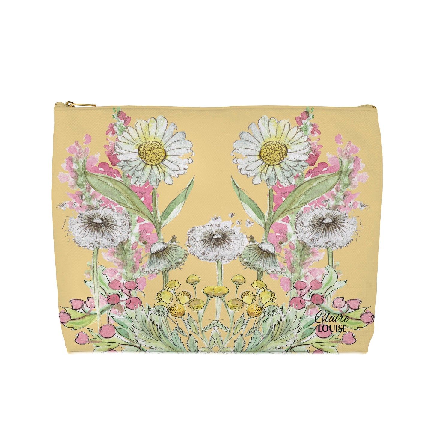 Prairie Buttercream Cosmetic Bag