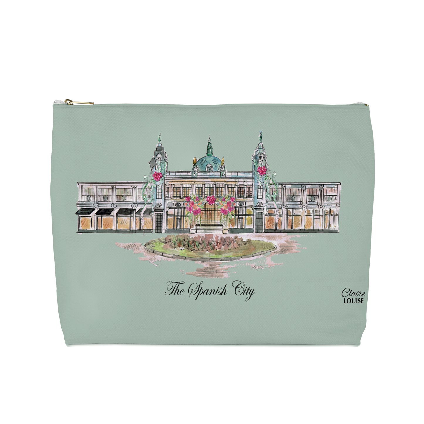 Bridal Spanish City Cosmetic Bag