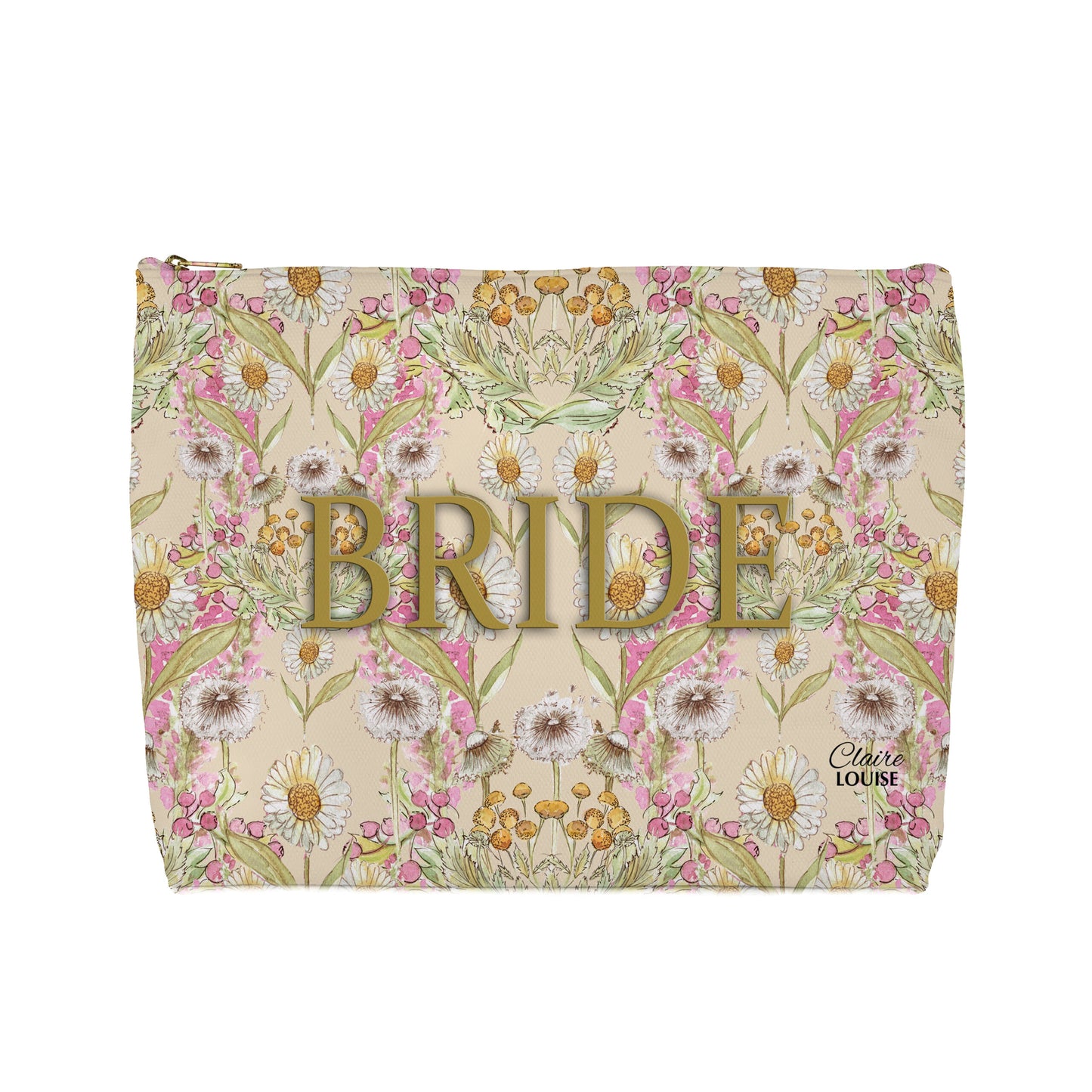 Bridal Garden Bloom Cosmetic Bag