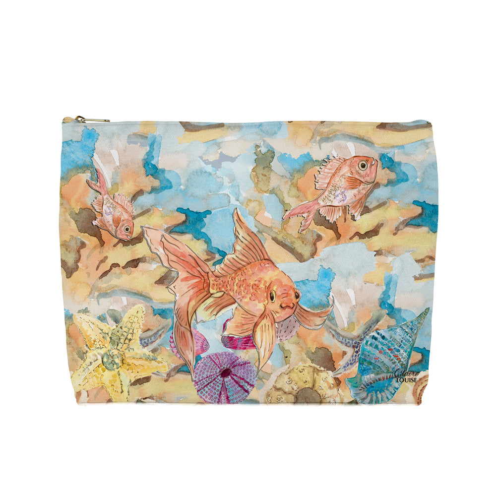Goldfish Cosmetic Bag