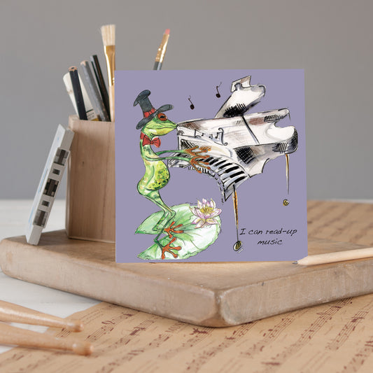 Piano Greeting Card (Original) - Pack of 6