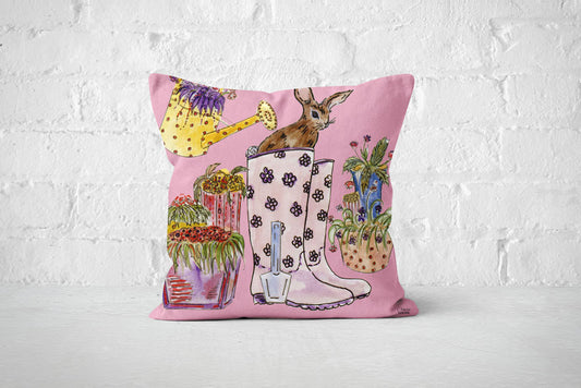 Wellington Boots Cushion