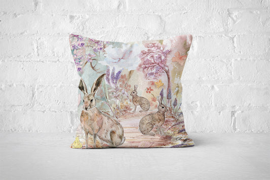 Wild Hare Cushion