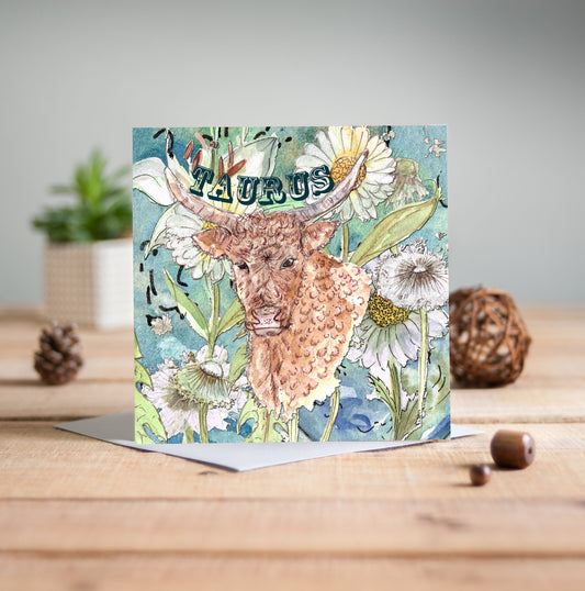 Taurus Greetings Card - Pack of 6