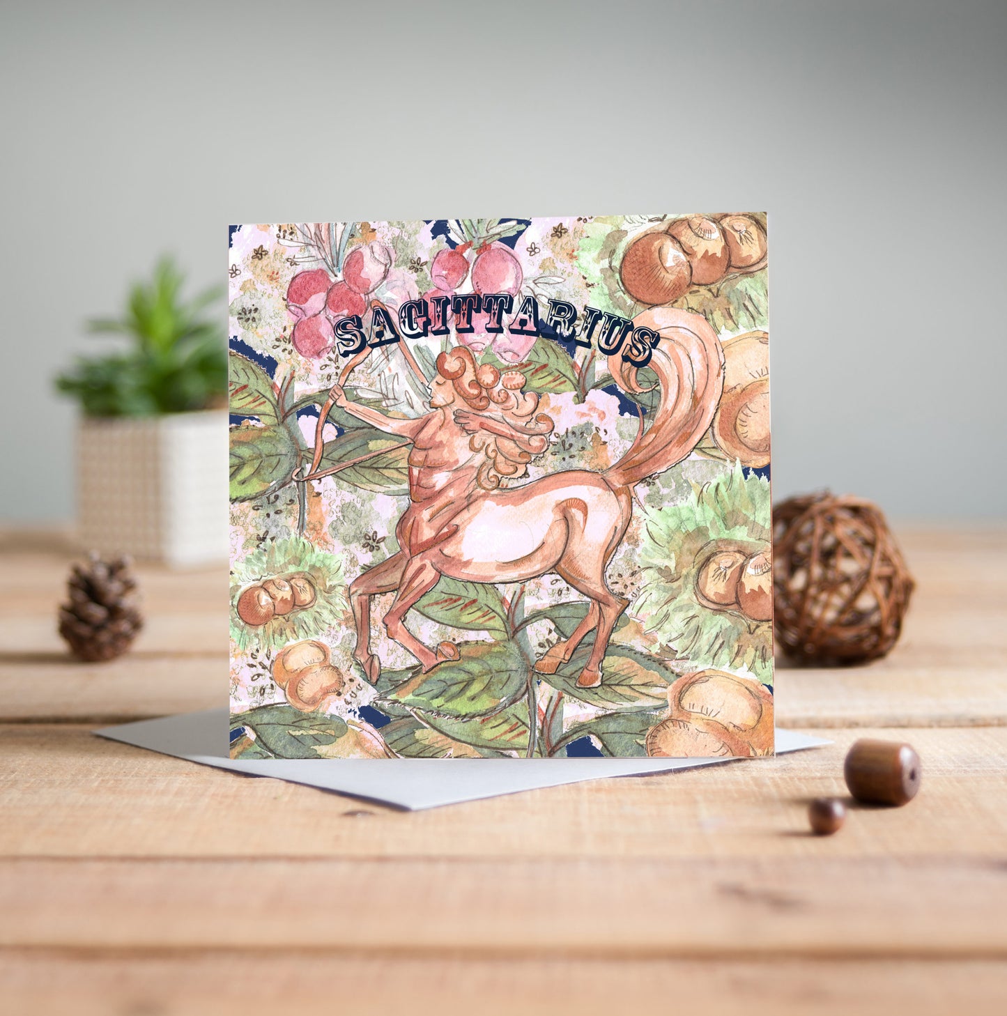 Sagittarius Greetings Card - Pack of 6